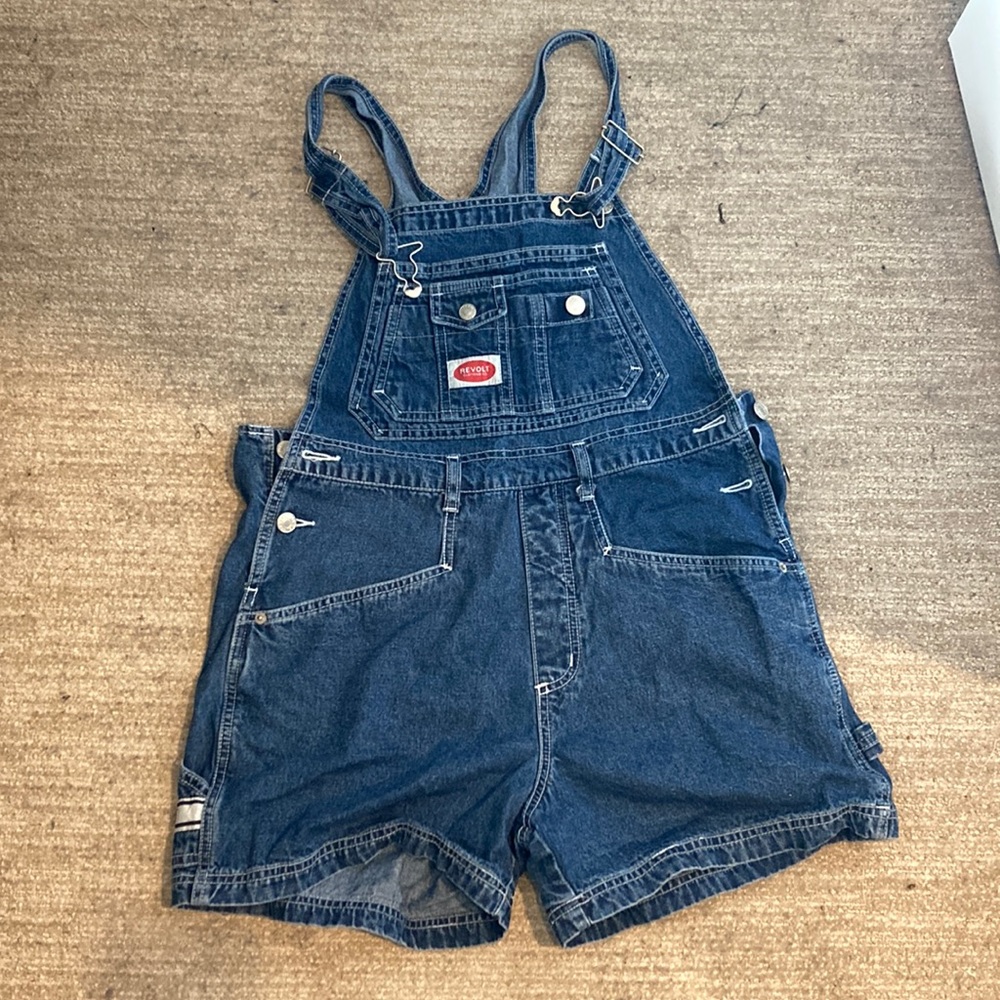 Revolt Overall Shorts